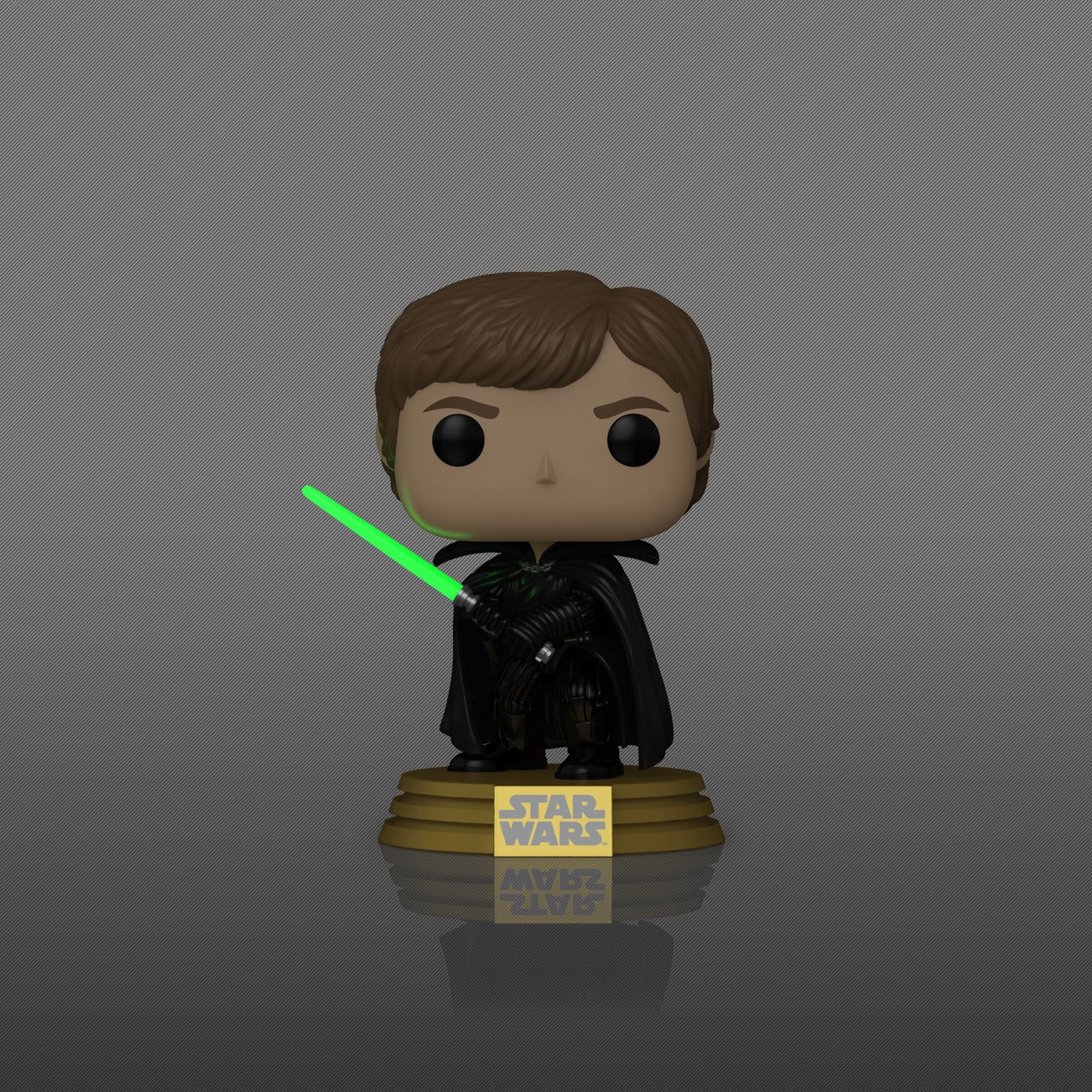 Produktbild Luke Skywalker Glow in the Dark Funko Pop-vipphuvudfigur – Star Wars