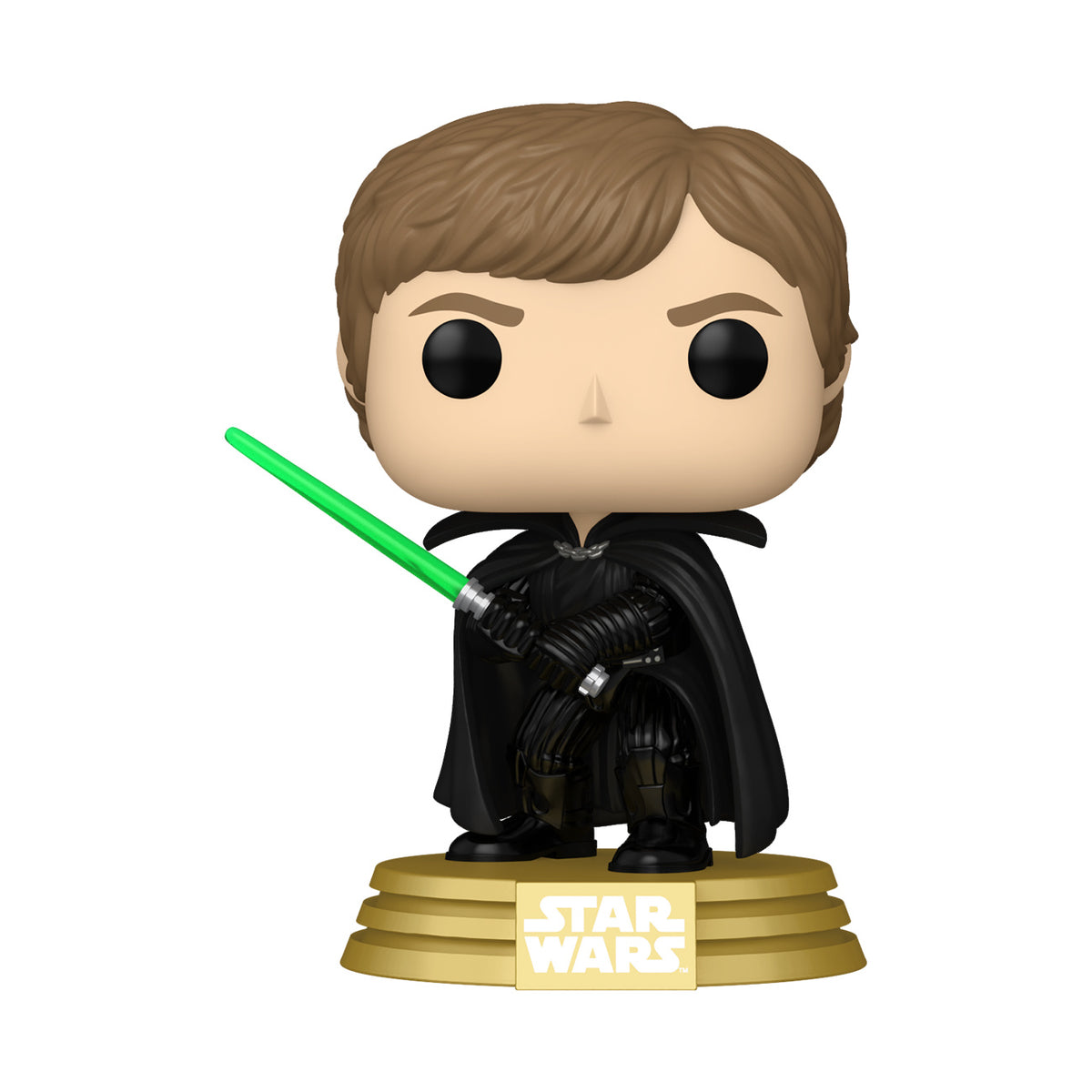 Produktbild Luke Skywalker Glow in the Dark Funko Pop-vipphuvudfigur – Star Wars