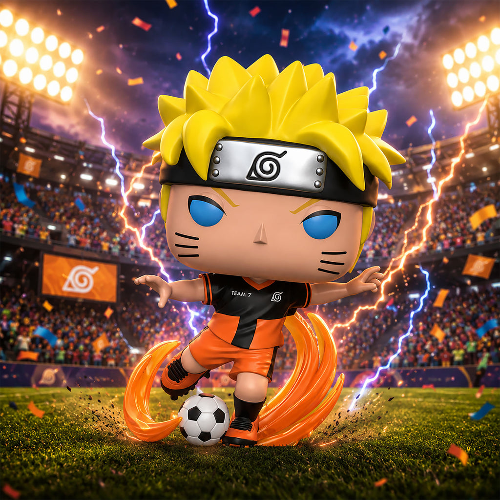 Produktbild Naruto med fotboll Funko Pop-figur - Naruto Shippuden