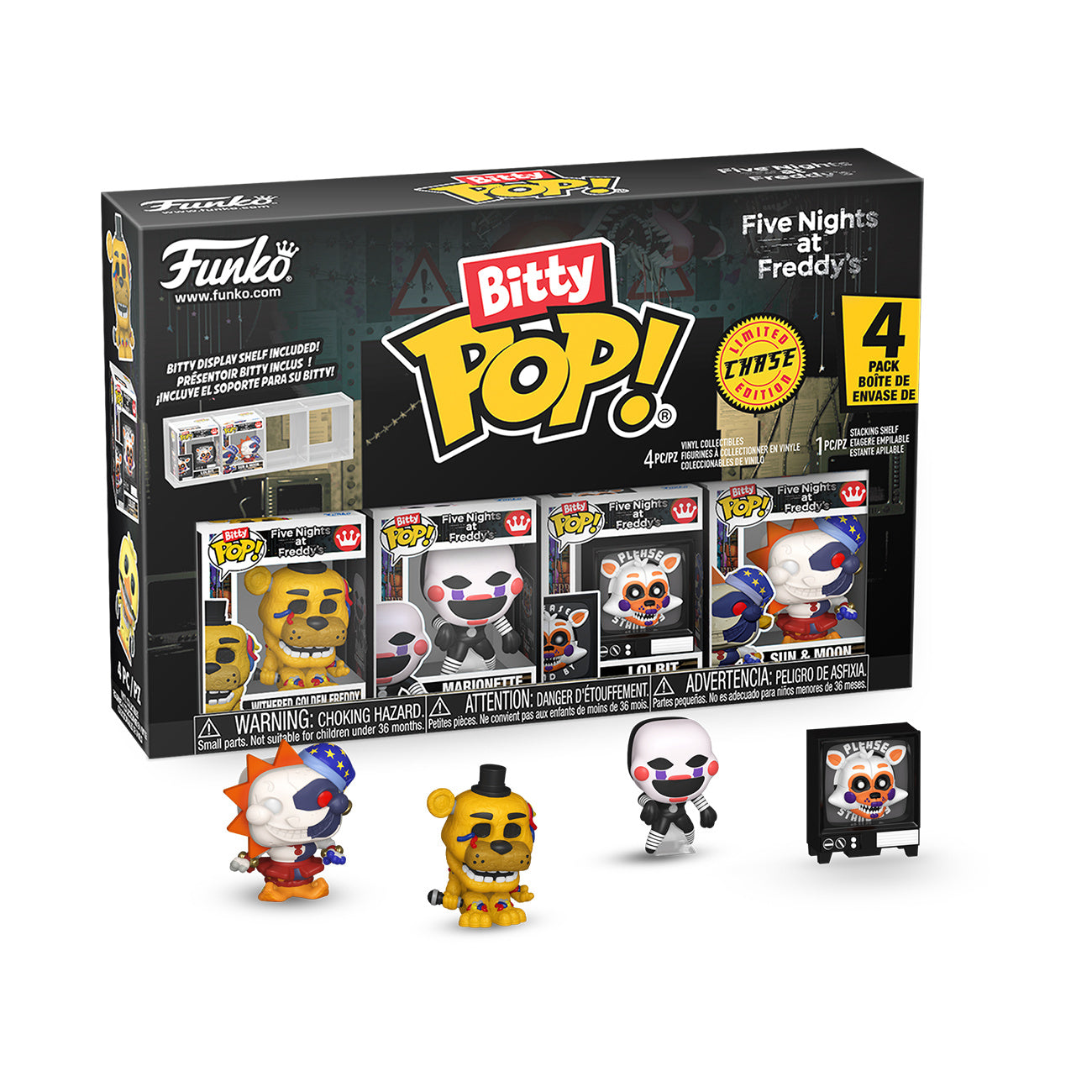 Produktbild Five Nights at Freddy’s - Funko Bitty Pop 4-pack figurer Serie 5
