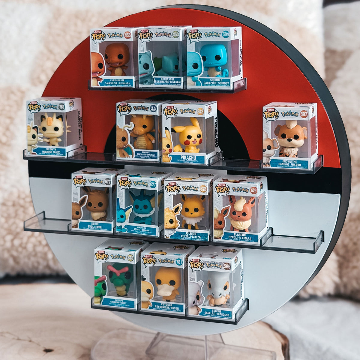 Produktbild Pokémon - Poké Ball Funko Bitty Pop-display med 2 figurer