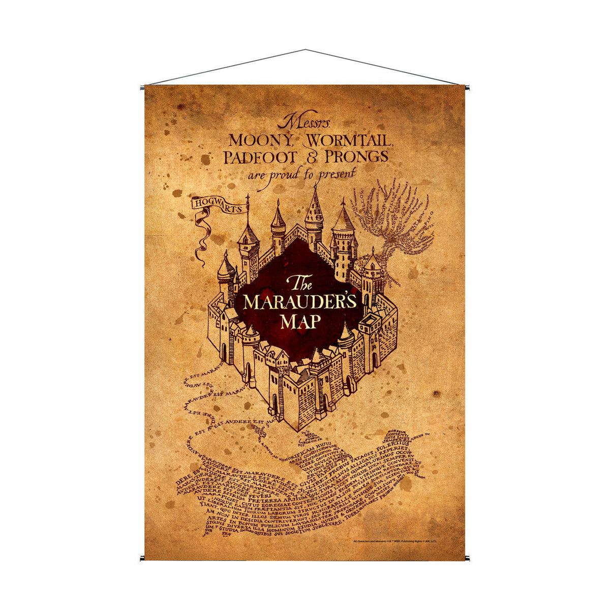 Produktbild Harry Potter - Marodörkartan Wall Scroll