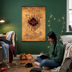 Produktbild Harry Potter - Marodörkartan Wall Scroll