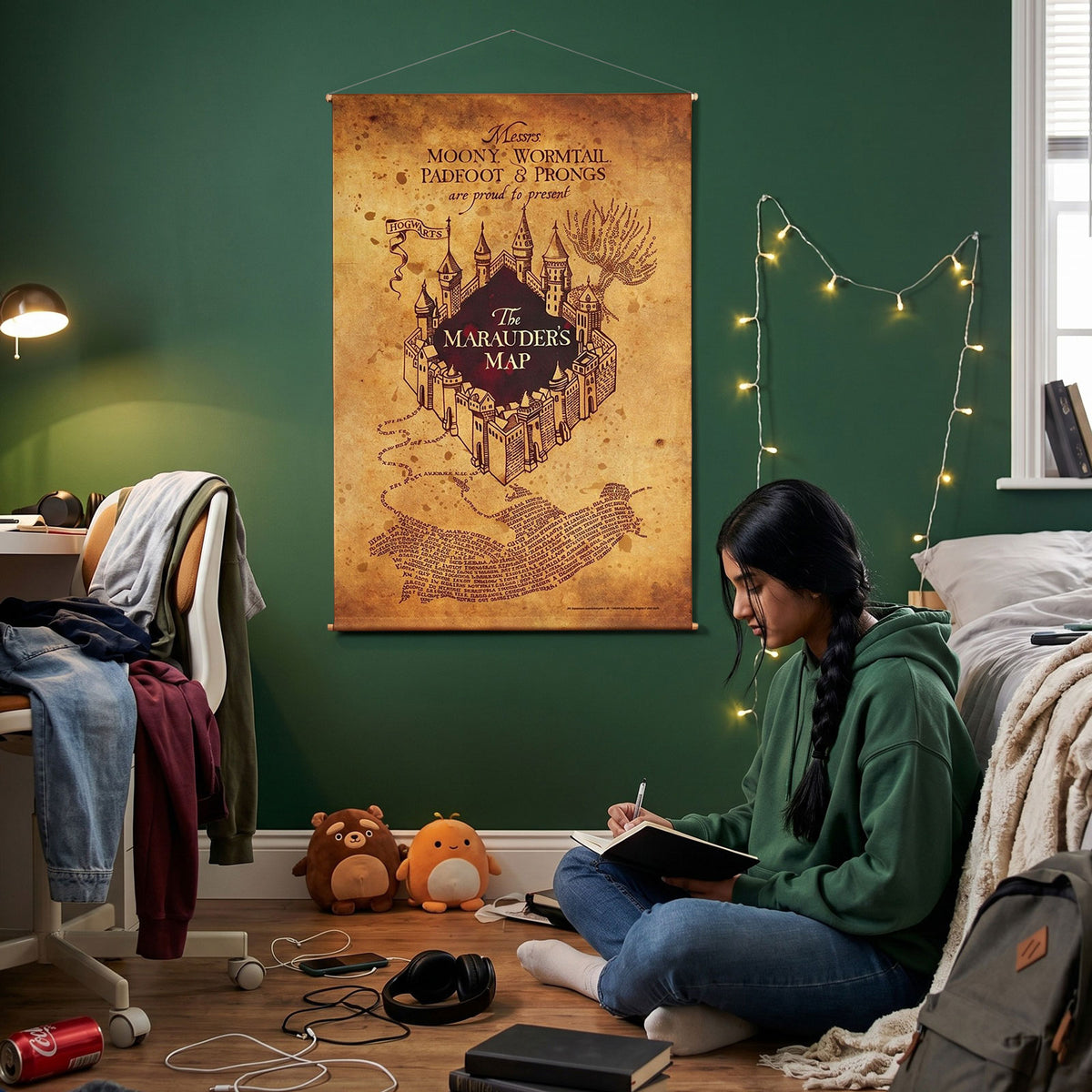 Produktbild Harry Potter - Marodörkartan Wall Scroll