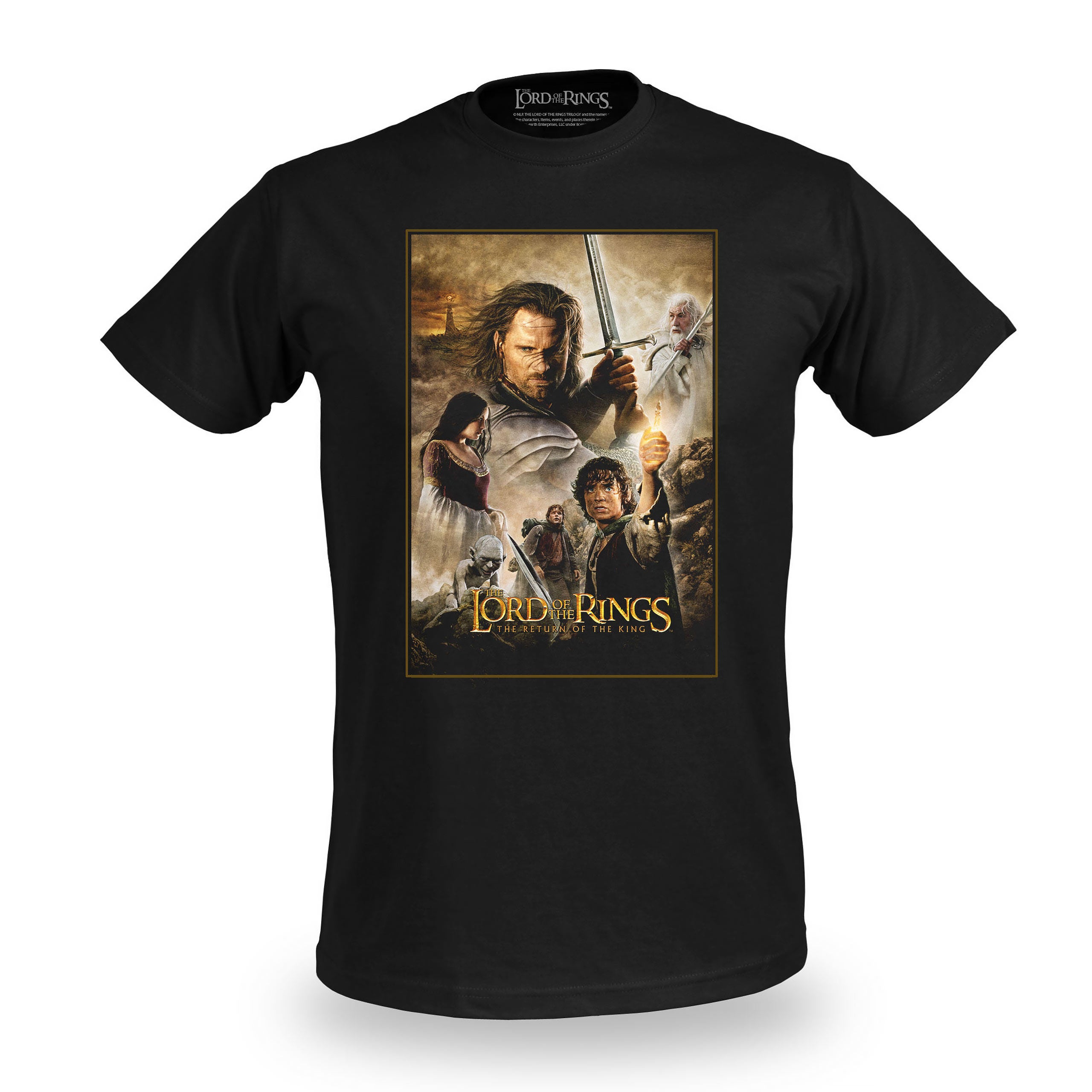 Produktbild Sagan om konungens återkomst Poster T-shirt - Sagan om Ringen