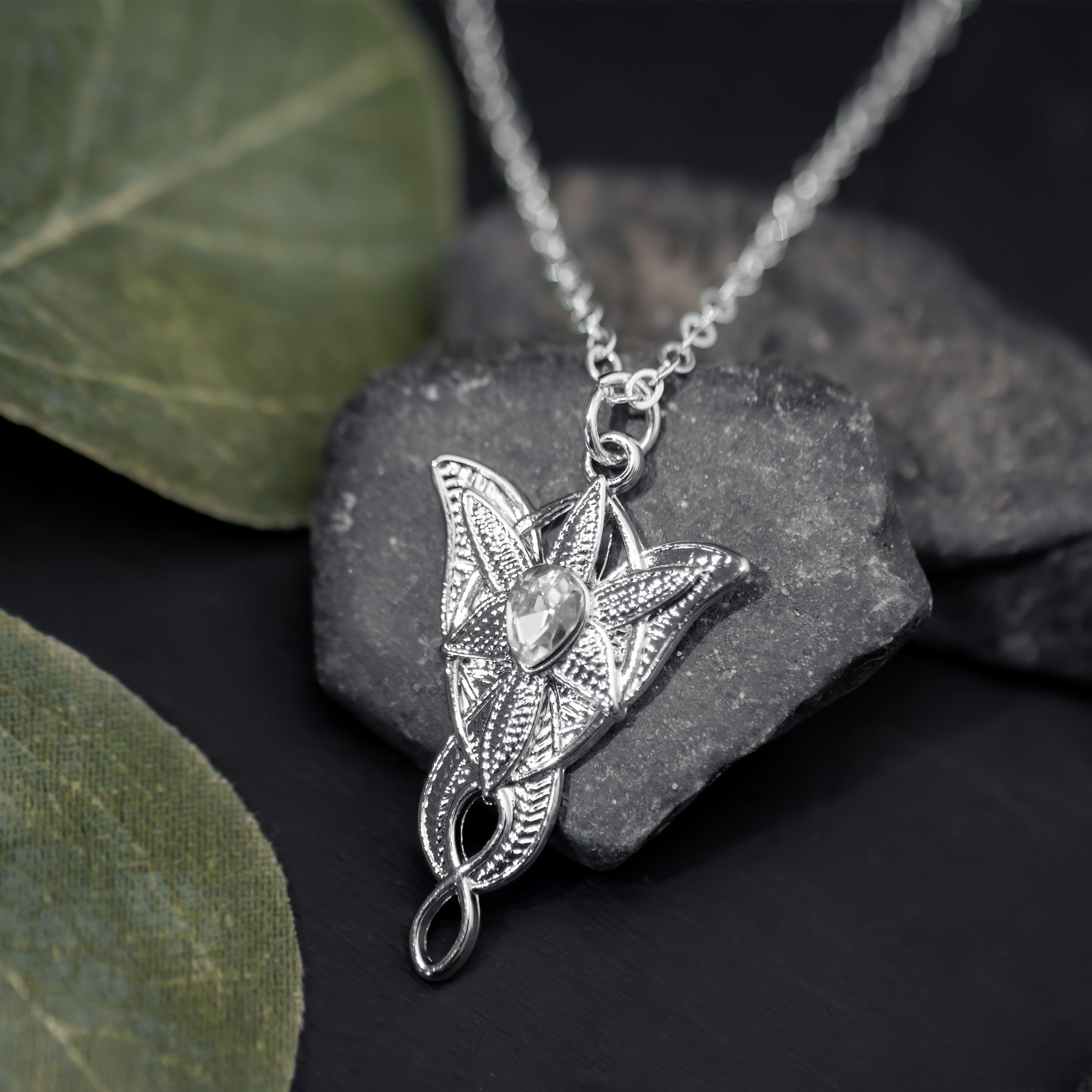Produktbild Sagan om Ringen - Evenstar smyckeset i presentask