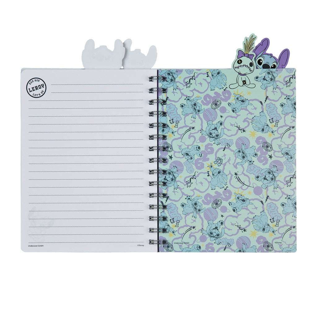 Produktbild Stitch Spiralblock A5 - Lilo & Stitch