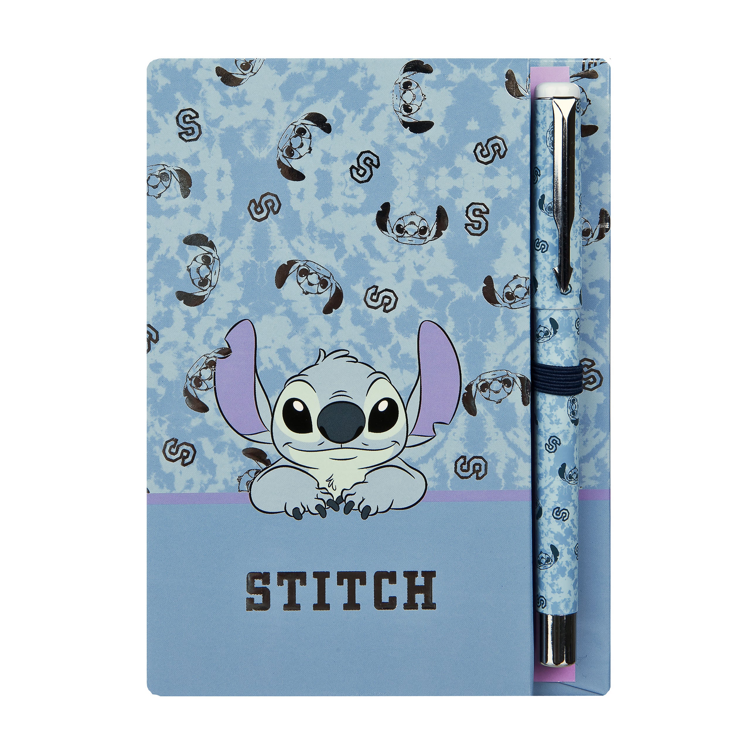 Produktbild Stitch anteckningsset med penna - Lilo & Stitch