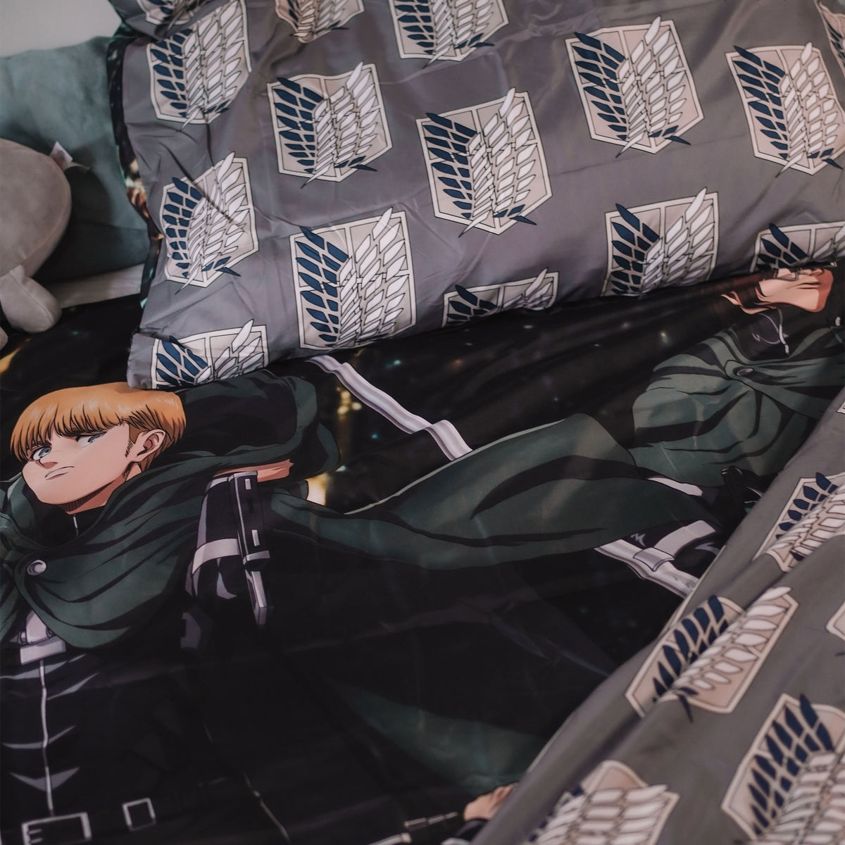 Produktbild Attack on Titan - Characters Sängkläder
