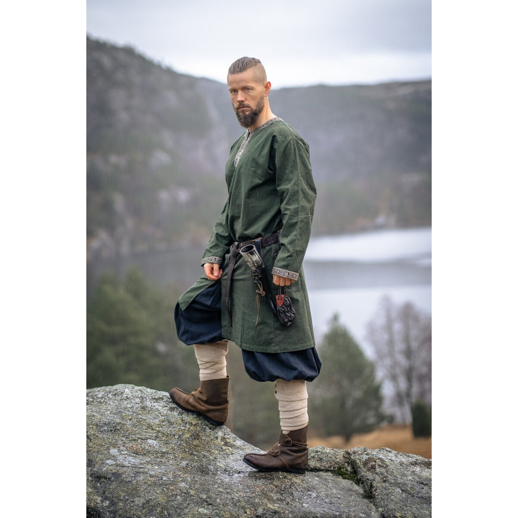 Produktbild Medeltida vikingatunika Aegir grön