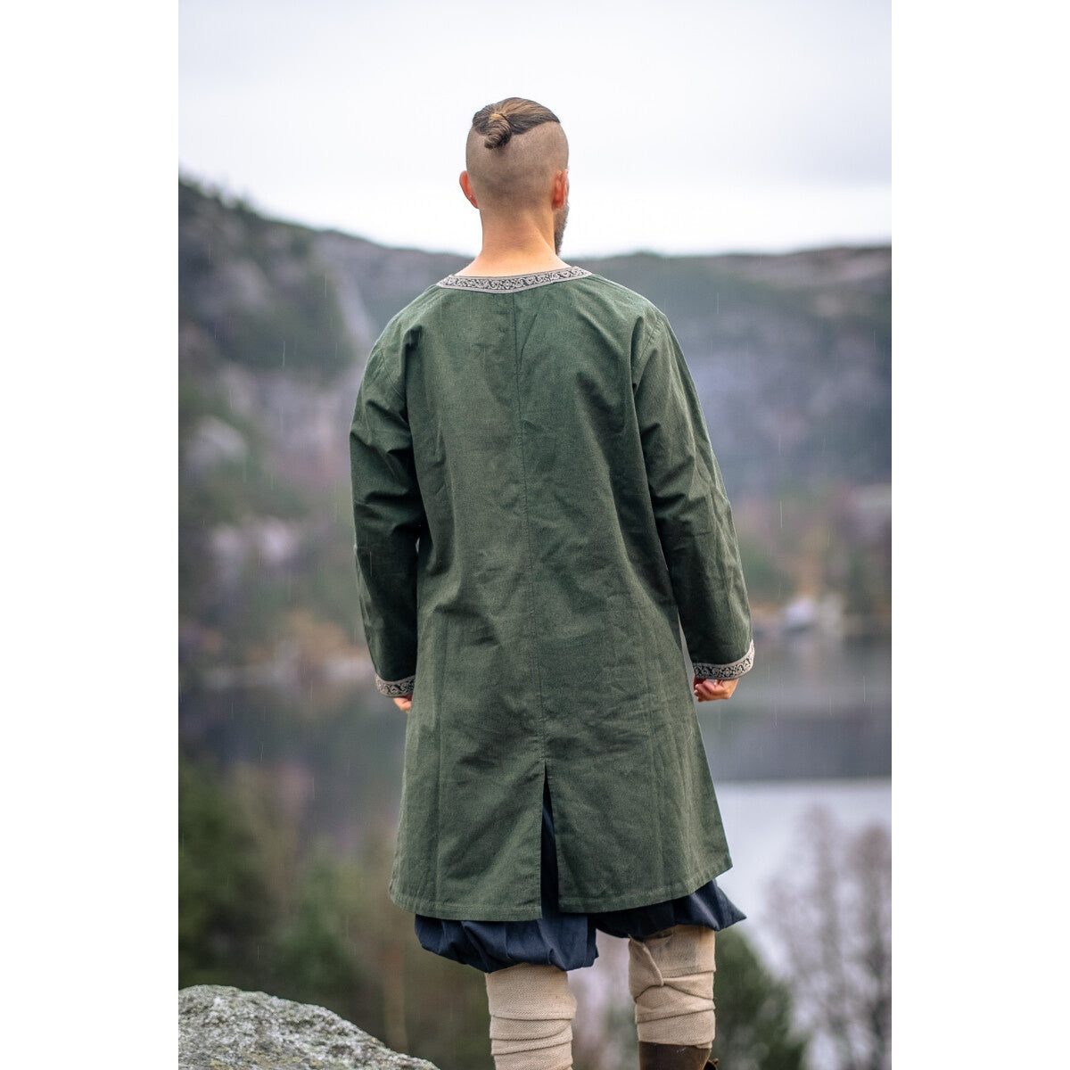 Produktbild Medeltida vikingatunika Aegir grön