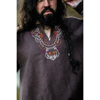 Produktbild Medeltida vikingatunika Freki brun
