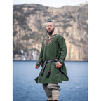 Produktbild Medeltida vikingatunika Snorri grön