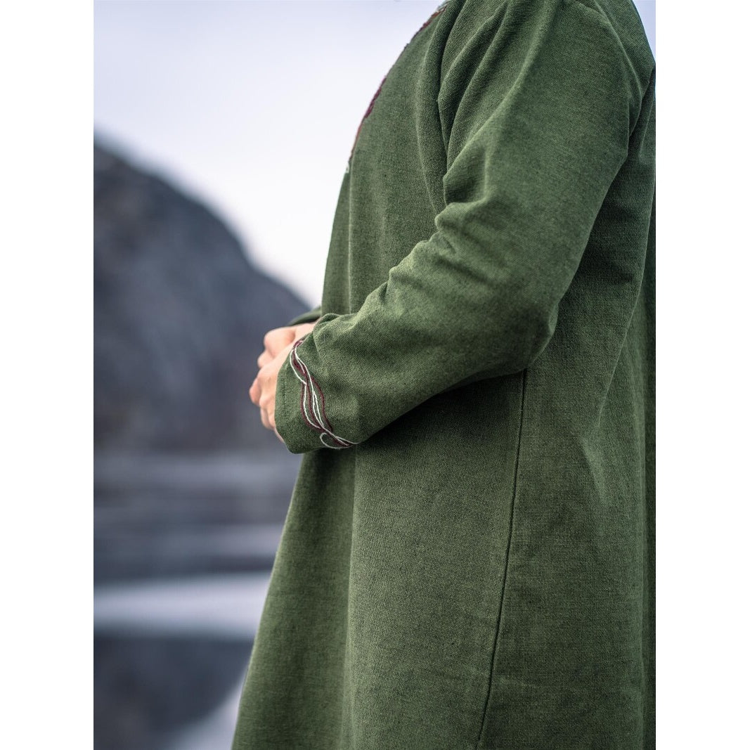 Produktbild Medeltida vikingatunika Snorri grön