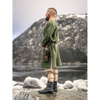 Produktbild Medeltida vikingatunika Snorri grön