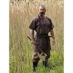 Produktbild Medeltida vikingatunikan Theobald kortärmad mörkbrun