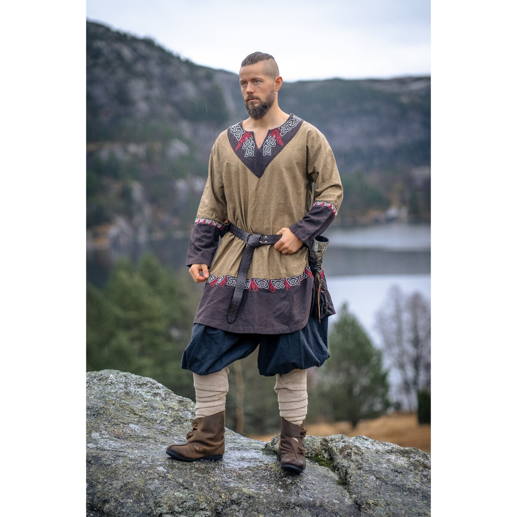 Produktbild Medeltida vikingatunika Freydis sand