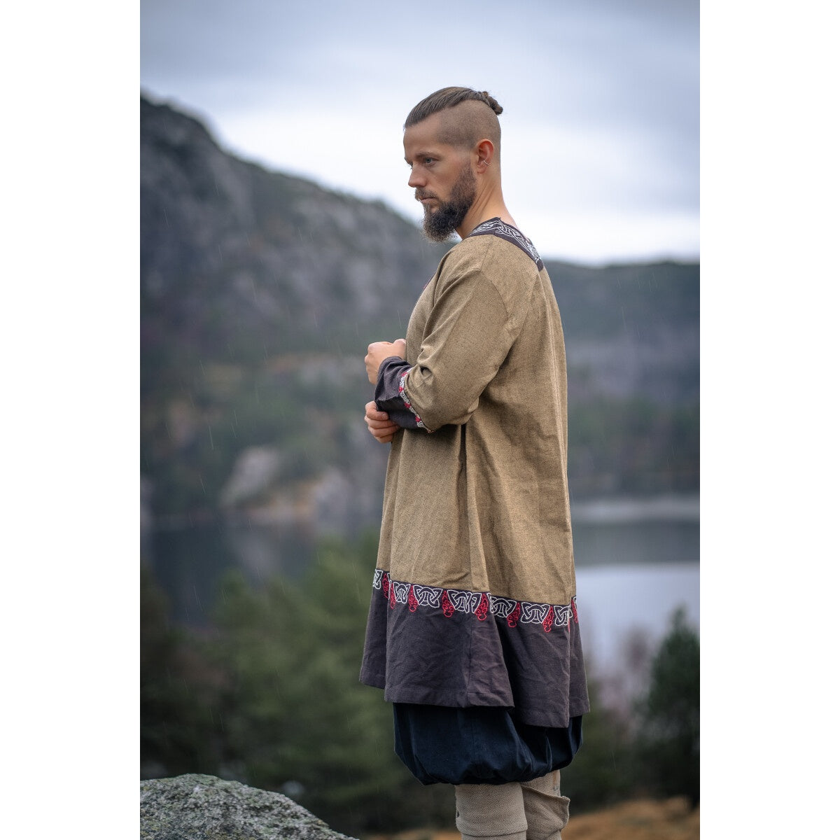 Produktbild Medeltida vikingatunika Freydis sand