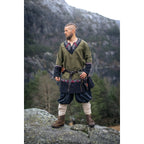 Produktbild Medeltida vikingatunika Freydis oliv