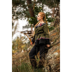 Produktbild Medeltida vikingatunika Freydis oliv