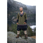 Produktbild Medeltida vikingatunika Freydis oliv