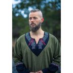 Produktbild Medeltida vikingatunika Freydis oliv