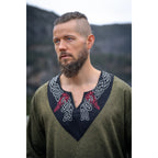 Produktbild Medeltida vikingatunika Freydis oliv
