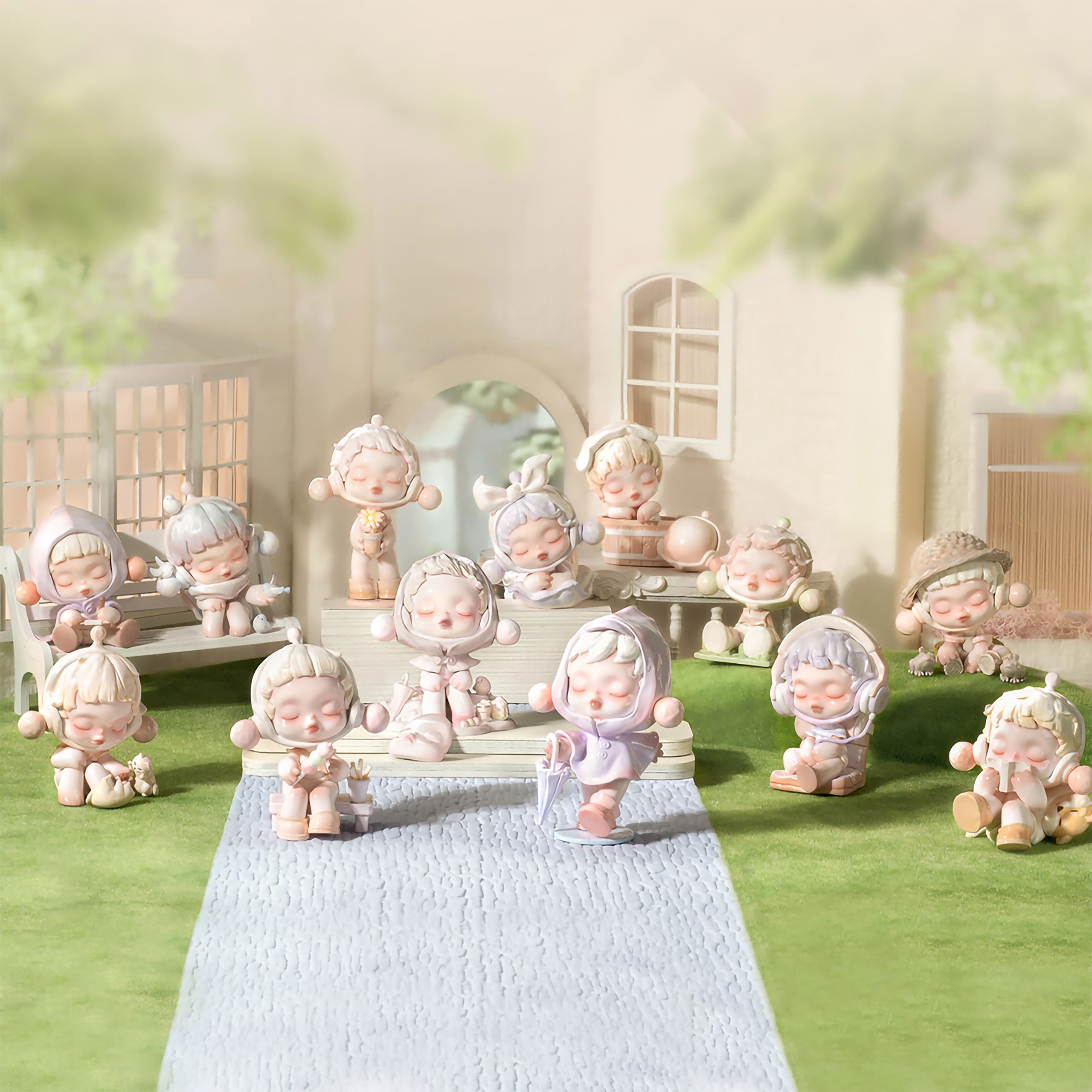 Produktbild Skullpanda - The Warmth Pop Mart mysteryfigur display E1094314