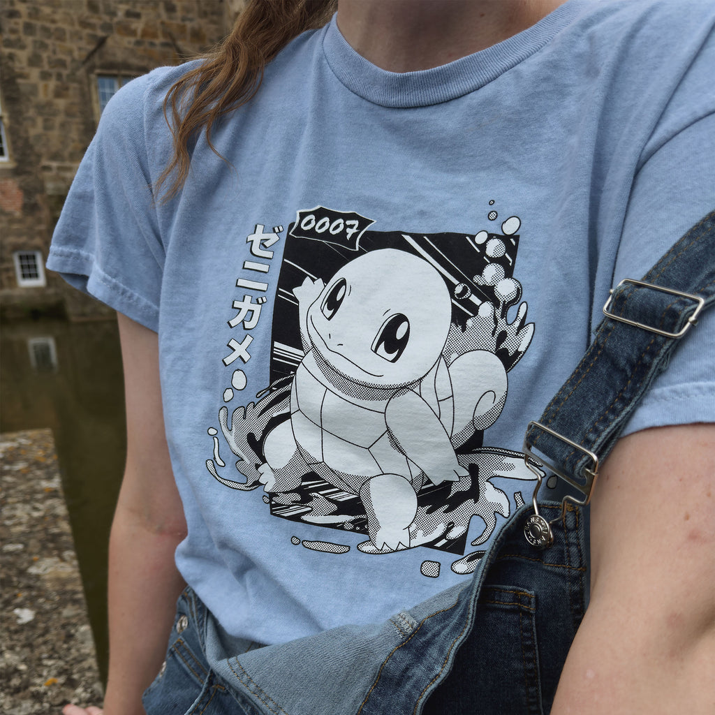 Produktbild Pokémon - Squirtle Katakana Vintage T-shirt