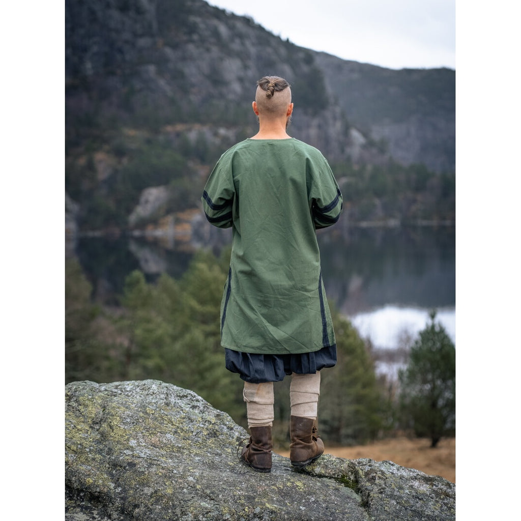 Produktbild Medeltida vikingatunika Bragi grön