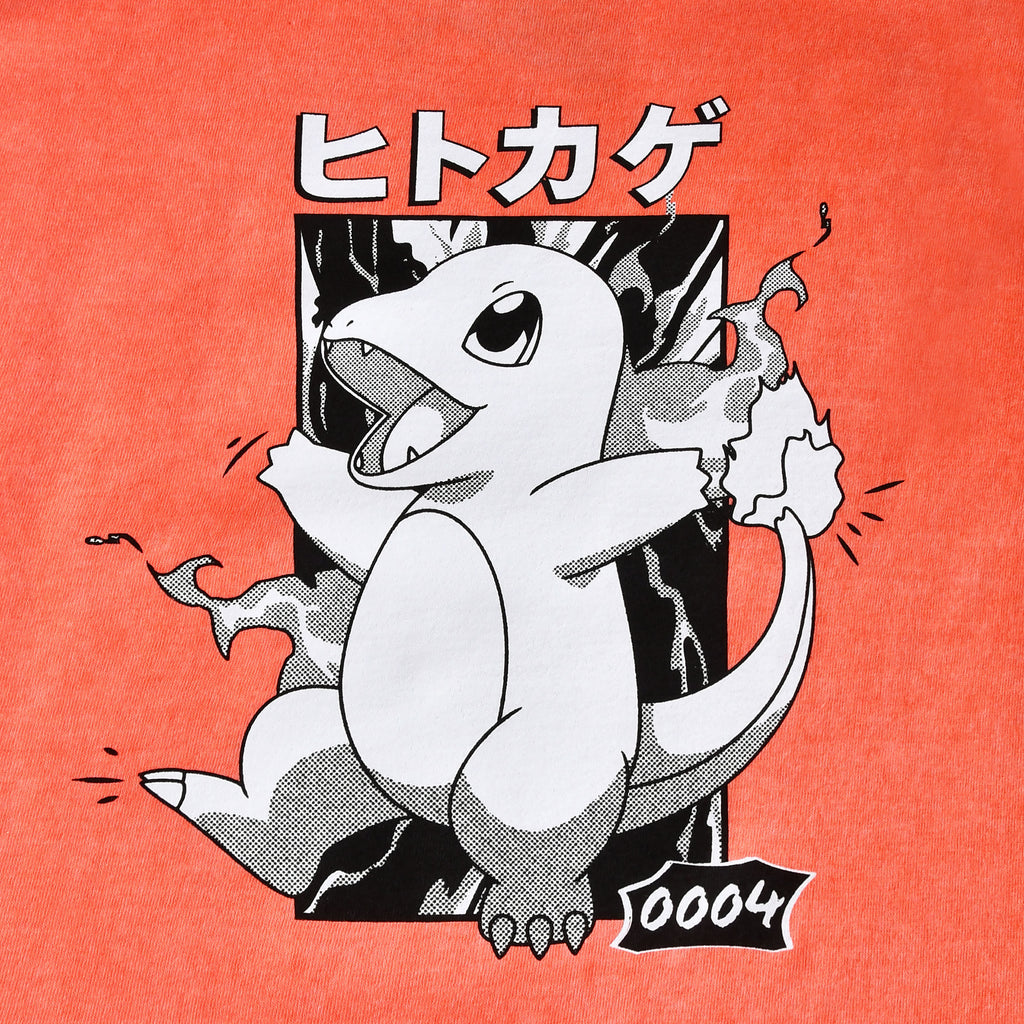 Produktbild Pokémon - Charmander Katakana Vintage T-shirt