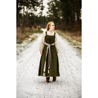 Produktbild Medeltida vikingaklänning Alena grön