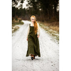 Produktbild Medeltida vikingaklänning Alena grön