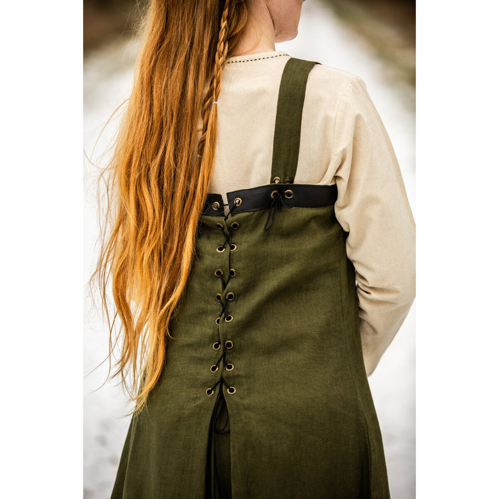 Produktbild Medeltida vikingaklänning Alena grön