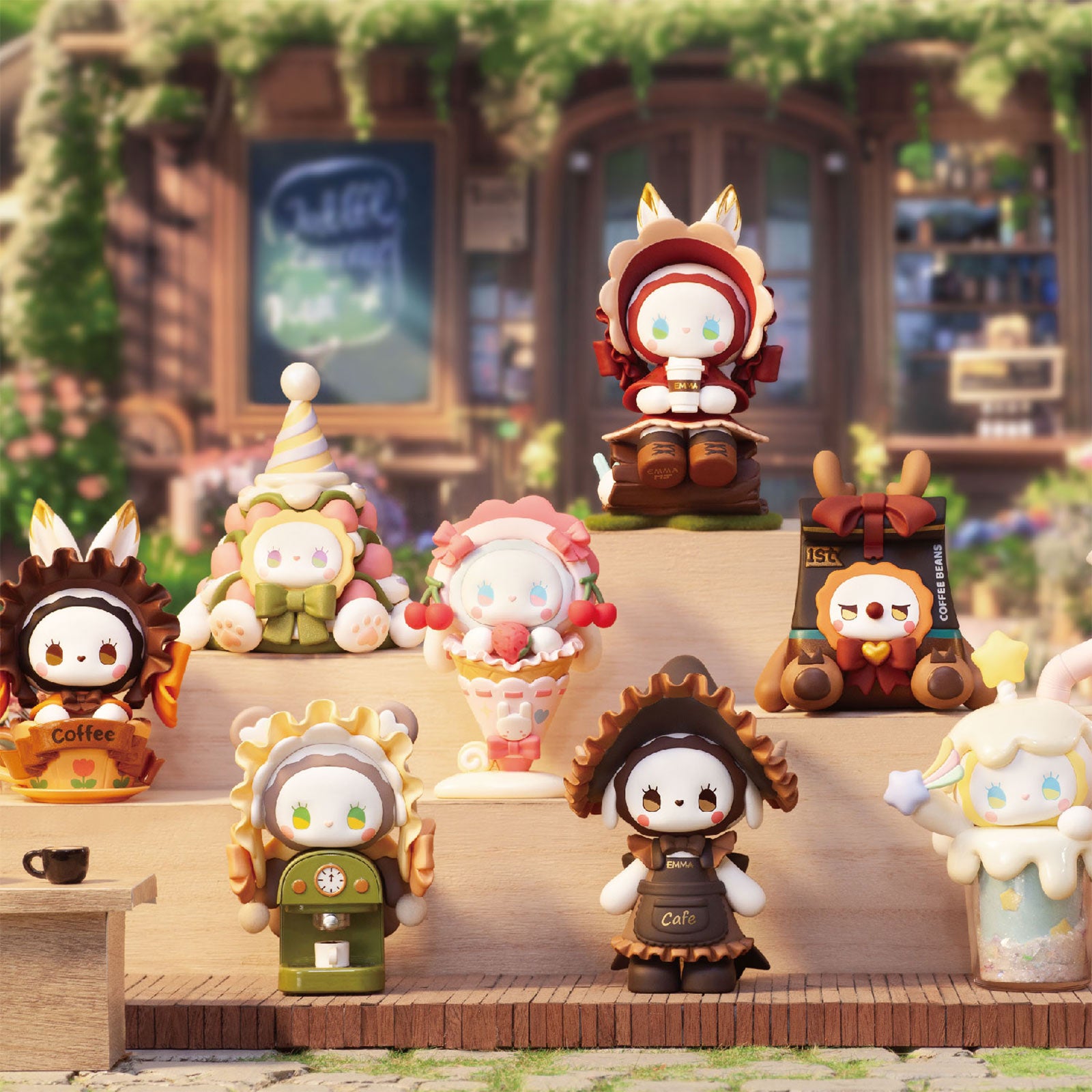 Produktbild Emma Secret Forest - Coffee Shop Mystery Figure Display E1094534