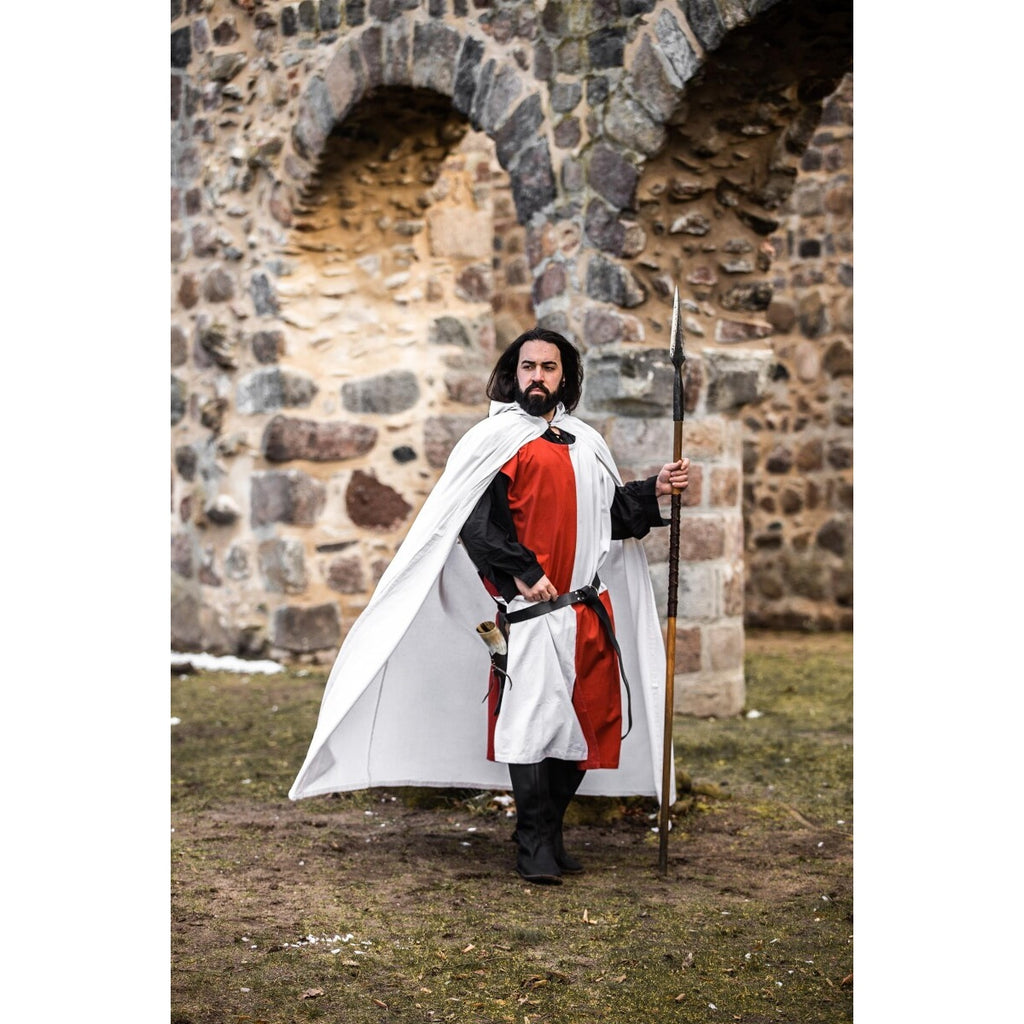 Product image Medieval Cloak of the Templar Knight Arnulf white-red
