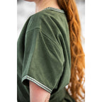 Produktbild Medeltida vikingatunika Matilda grön