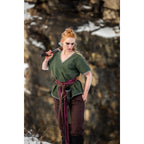 Produktbild Medeltida vikingatunika Matilda grön