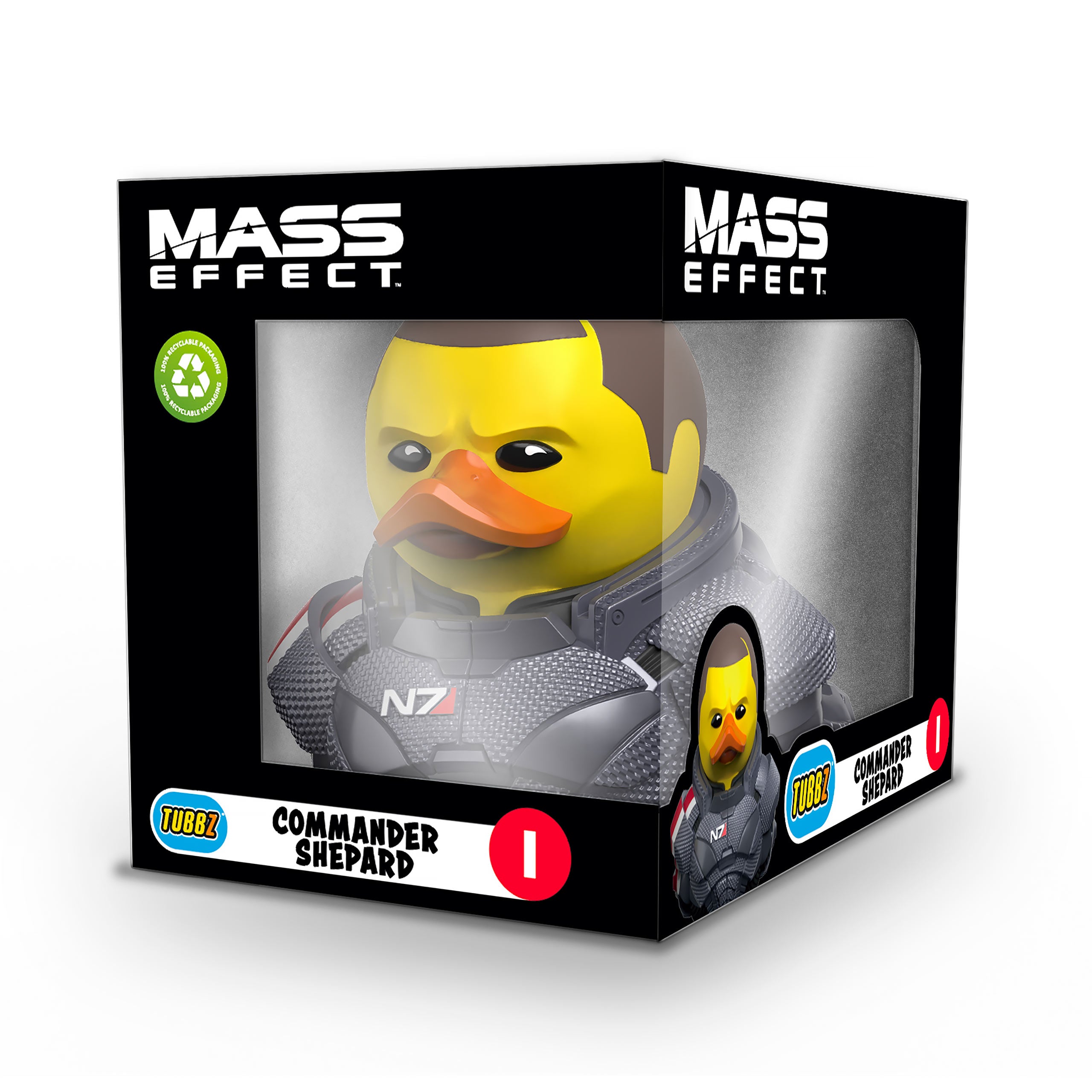 Produktbild Mass Effect - Commander Shepard TUBBZ Dekorationsanka