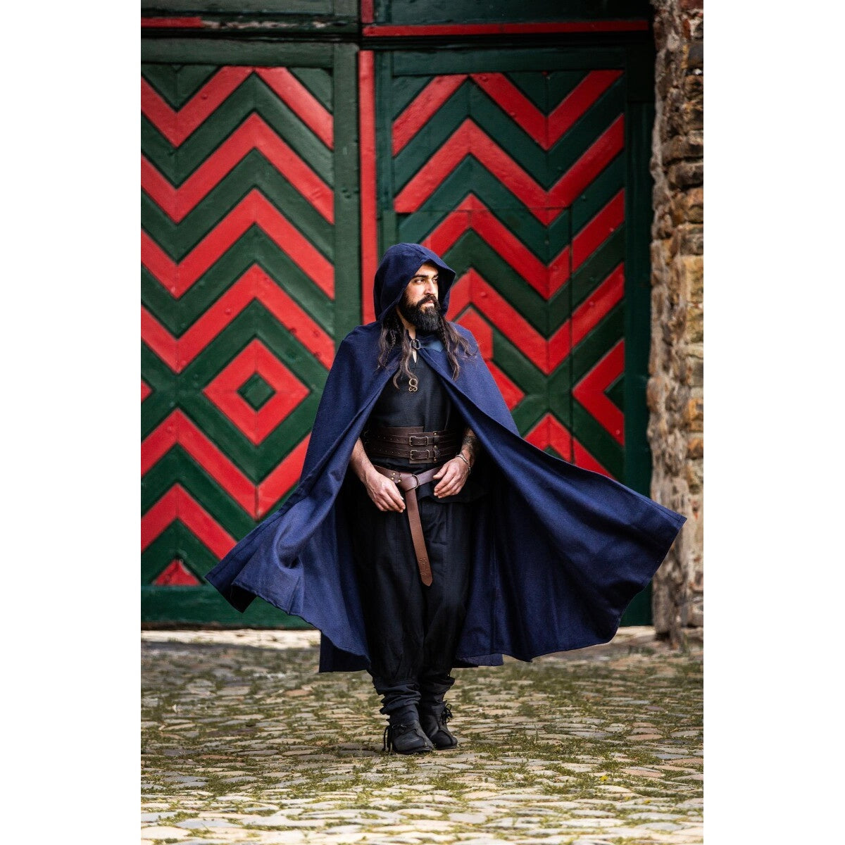 Product image Medieval Wool Cloak Ilmar 131 cm