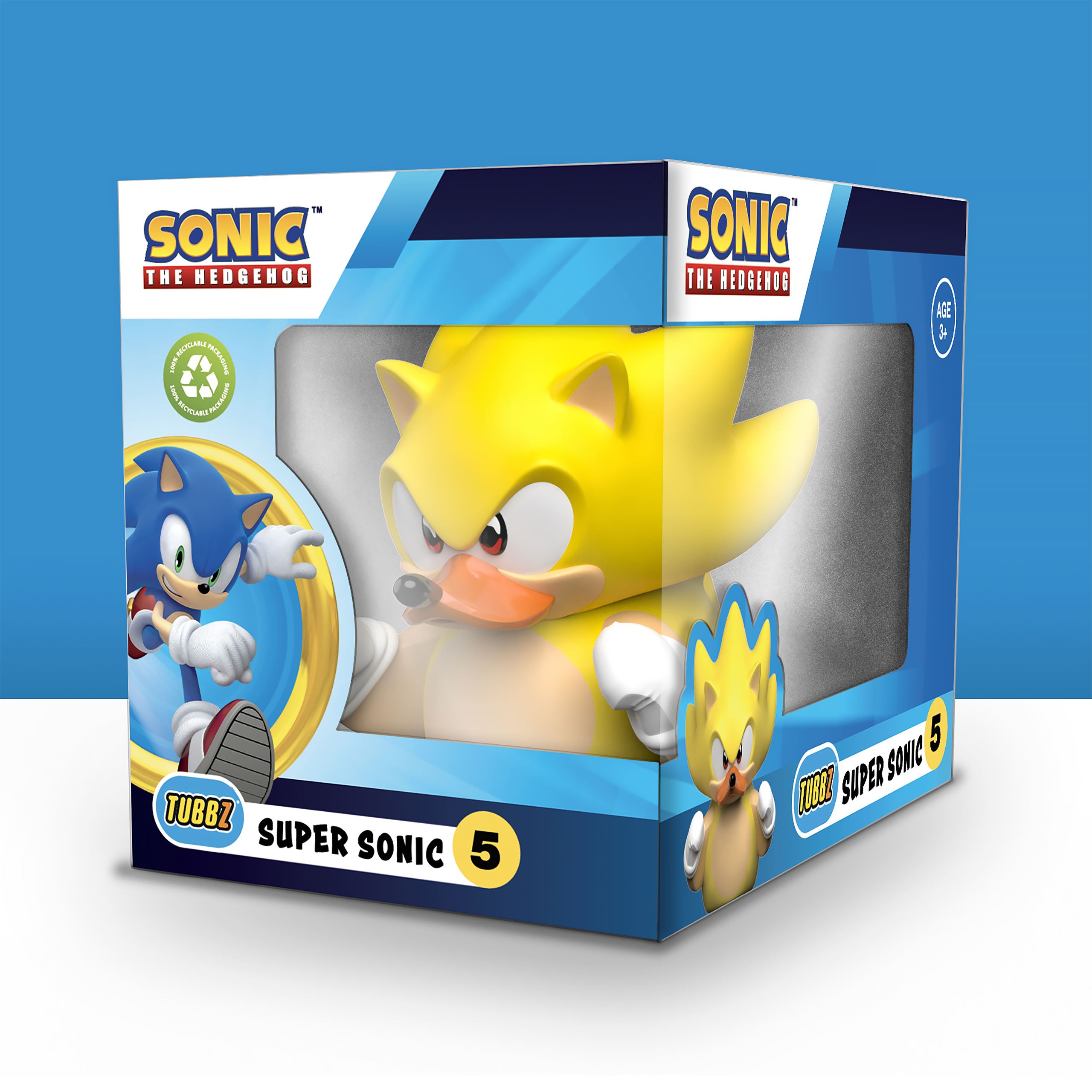 Produktbild Sonic the Hedgehog – Super Sonic TUBBZ dekorationsanka