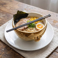 Produktbild Harry Potter - Ramen-skål med Gyllene Kvicken och ätpinnar
