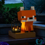 Produktbild Minecraft - Räv 3D solcellslampa