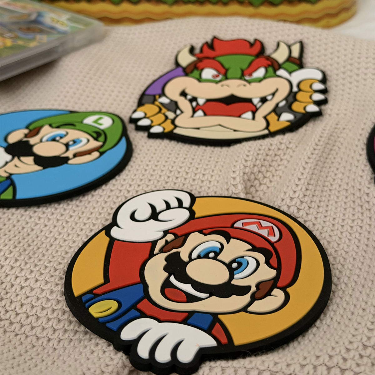Produktbild Super Mario - Characters Glasunderlägg 4-pack