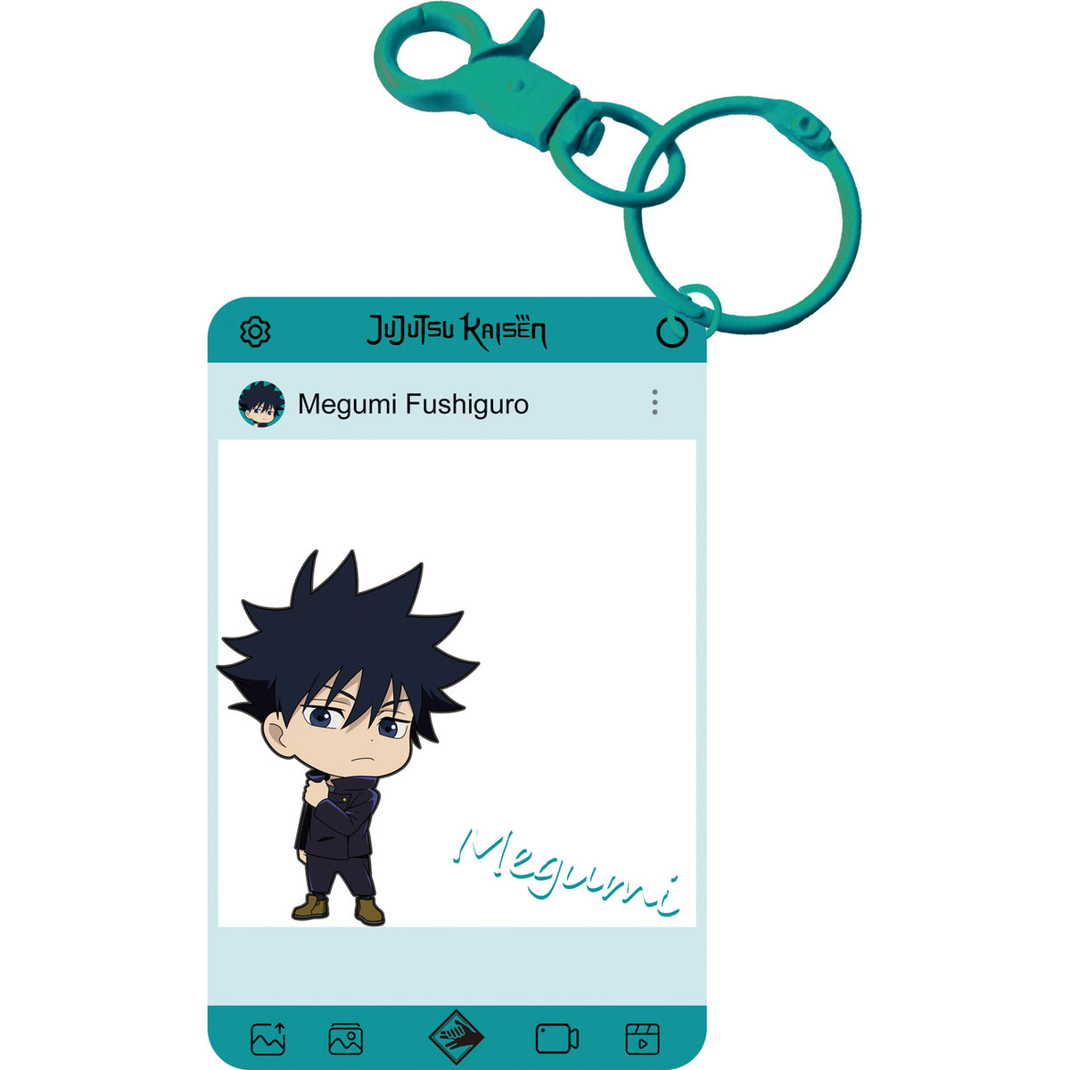 Produktbild Jujutsu Kaisen - Mystery genomskinligt akrylfodral med karbinhake Display E1095612