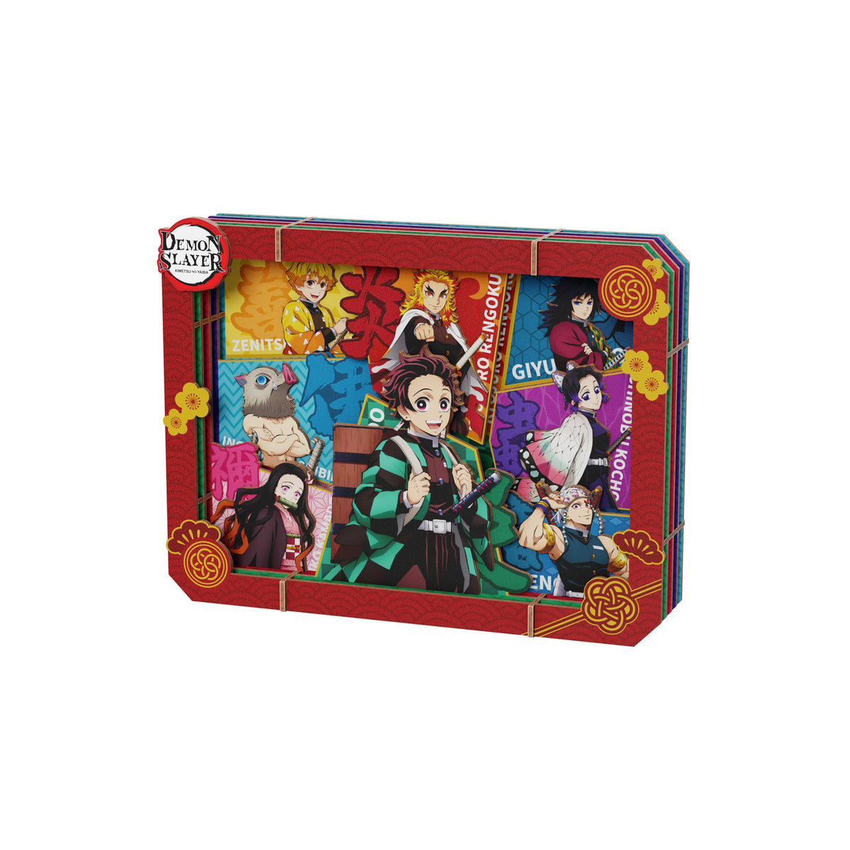 Produktbild Demon Slayer - Grupp Träram Galleri