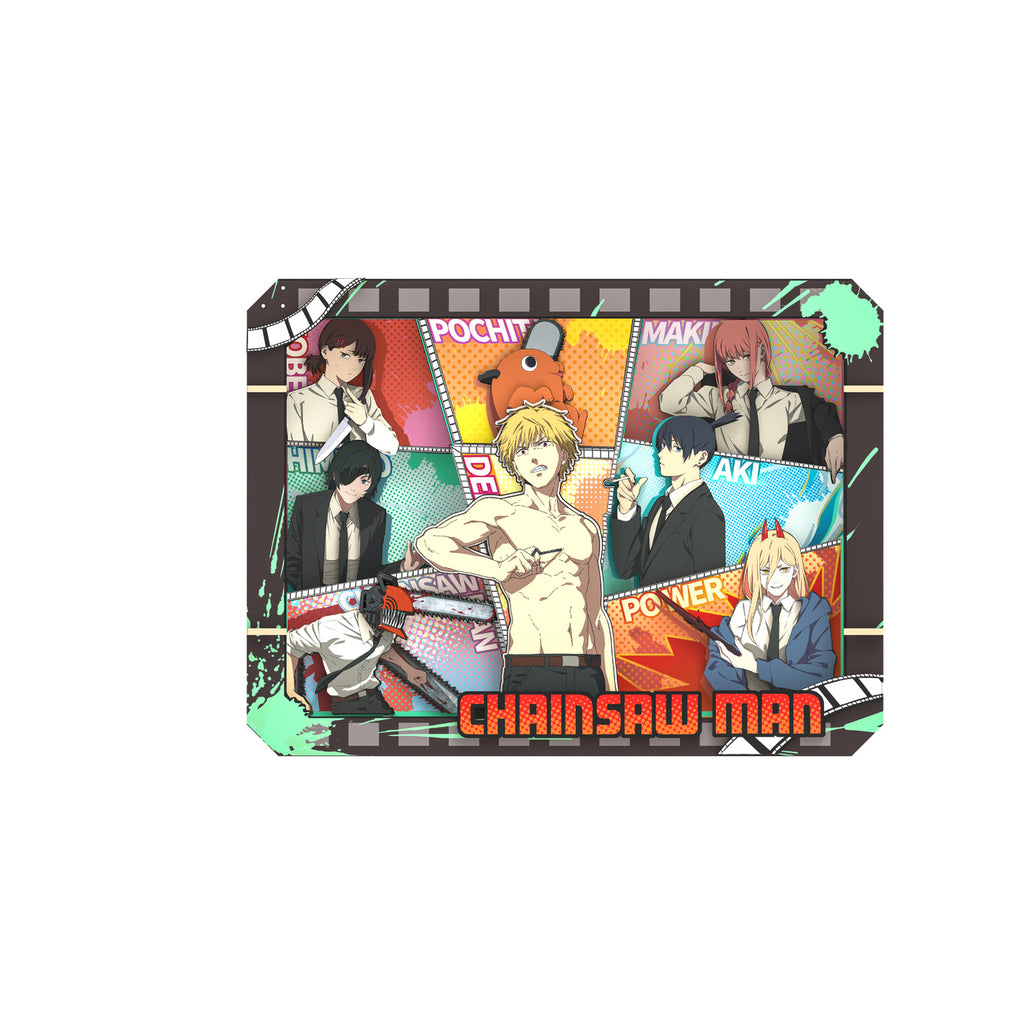 Produktbild Chainsaw Man - Grupp Träram i Galleri-stil