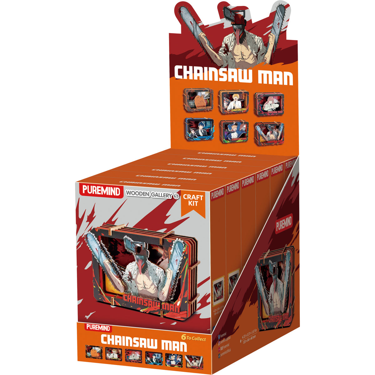 Produktbild Chainsaw Man - Characters Mystery Mini Trätavla