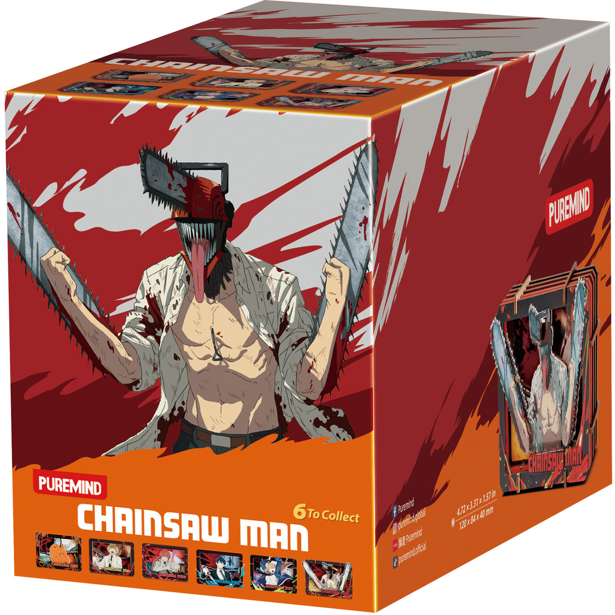 Produktbild Chainsaw Man - Characters Mystery Mini Trätavla