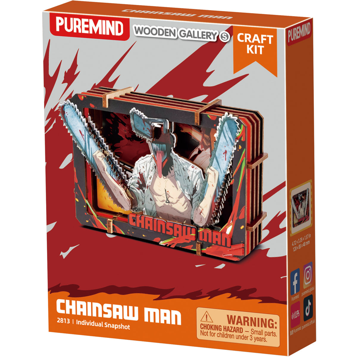 Produktbild Chainsaw Man - Characters Mystery Mini Trätavla